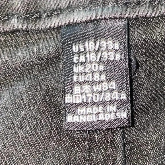 GAP Always Skinny Black Jeans Size 16 - Picture 4 of 8